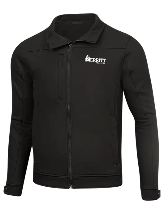 Cornerstone Black Duck Bonded Soft Shell Jacket w/Merritt Trailers Logo