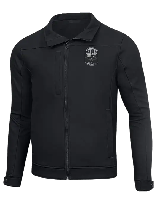 Cornerstone Charcoal Duck Bonded Soft Shell Jacket w/Cattle Drive Logo
