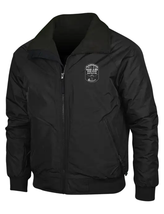 True Black/True Black Classic Challenger Jacket w/Cattle Drive Logo