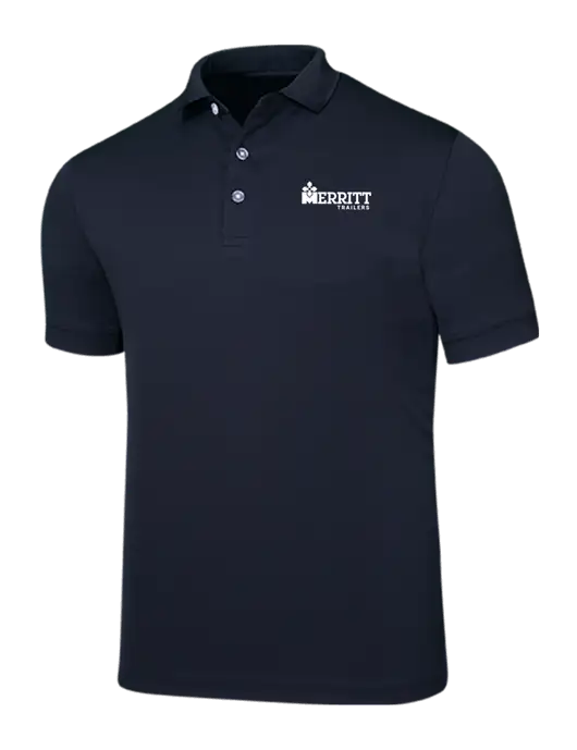 Callaway Ottoman Navy Polo w/Merritt Trailers Logo